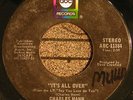CHARLES MANN Its All Over ABC Records NORTHERN SOUL 45