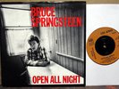 BRUCE SPRINGSTEEN Open All Night 45 w/ ps UK Big Paybac