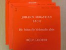 ROLF LOOSER Complet Bach Cello suites 3LP set Swiss