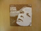 DAVID BOWIE Changes Rare French Single PS