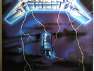 METALLICA Ride the Lightning MEGAFORCE LP 1st PRESSING