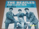 THE BEATLES 45 IF I FELL AND I LOVE HER PICTURE SLEEVE