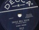 BOBBY HELMS -JINGLE BELL ROCK - 78 RPM DECCA NEAR MINT
