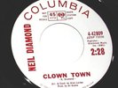 Neil Diamond 45 promo on Columbia Clown Town his FIRST