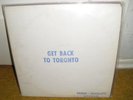 Beatles/ Get Back To Toronto/ IPF/ Not TMOQ/ Rare