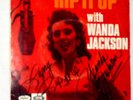 WANDA JACKSON 45 EP Rip it Up AUTOGRAPH Rare Import