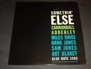 Cannonball Adderley LP Somethin Else BLUE NOTE 1595 NY