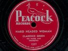 pc78-R&B-Peacock 1557-Clarence Green   RARE