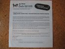 BEATLES Lady Madonna Fan Club Flyer for 45