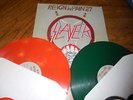 SLAYER REIGN IN PAIN '87 GREEN/YELLOW 2-ALBUM LP SET