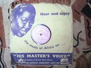 78rpm HMV GHANA Highlife KING BRUCE BLACK BEAT sleeve 