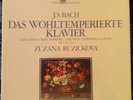 JS BACH 4LPs BOX wohltemperierte RUZICKOVA SEALED ERATO