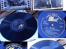 MANOS HADJIDAKIS-BLUE-OST-MONO rare GREEK LP WESTERN