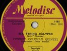 CALYPSO Fitzroy Coleman Quintet/Trinidad Steel Band,  N
