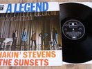 SHAKIN' STEVENS & THE SUNSETS,A LEGEND,ORIG UK VINYL LP