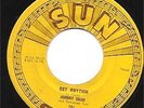 Johnny Cash 45 SUN 241 Get Rhythm- I Walk The Line