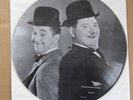 LAUREL AND HARDY PICTURE DISC / NEAR-MINT BEAUTIFUL
