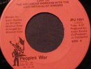 The Advanced Workers 45 PEOPLES WAR RARE DISCO FUNK