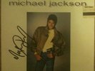 SIGNED Michael Jackson Beat It RECORD 45 RPM LP Epic 7