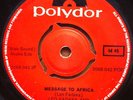 LEO FADAKA & THE HEROES-BLAK SOUND/MESSAGE TO AFRICA 45