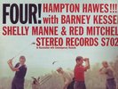 HAMPTON HAWES Barney Kessel Four Stereo NM orig jazz LP
