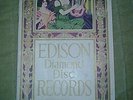 Old Early Edison Diamond Disc 78 Record Catalog 51 pgs