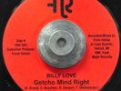 Soul Funk 45 Billy Love - Getcho Mind Right RARE HEAR