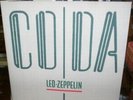 LED ZEPPELIN - CODA VINYL LP VG++