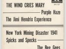 JIMI HENDRIX Polydor EPH 7237 South Africa PURPLE HAZE