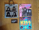 KISS KILLERS JAPAN LP + PROMO BAG STICKER PINUP OBI