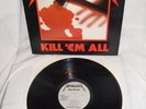 METALLICA KILL 'EM ALL RECORD LP 80s METAL MEGAFORCE