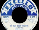 Jerry McCain--My Next Door Neighbor 45--Excello--HEAR