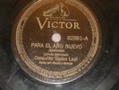 CONJUNTO TIPICO LADI PARA EL AÑO NUEVO ON VICTOR  78rpm