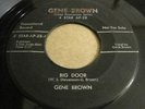 GENE BROWN big door 4 STAR rockabilly 45
