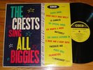 1960 Doo-Wop Rock LP - THE CRESTS Sing Biggies - COED