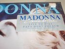 MADONNA ORI TRUE BLUE CLEAR DISC  HONGKONG SLV STK  LP