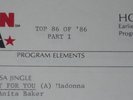 Countdown USA Radio Show ** 1986 Year End Special 1 **