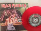 iron maiden twilight zone 7in red vinyl 1981 mint