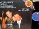 RARE 1989 CBS DIGITAL Dvorak MIDORI Violin MEHTA 1P7950
