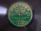 EDITH PIAF LA MÔME PIAFF RARE 78 RPM POLYDOR 524.165