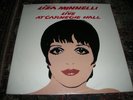 LIZA MINNELLI live PRIVATE ANDY WARHOL COVER 2X LP