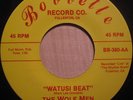 GARAGE the wolf men SHE LOVES ME / WATUSI BEAT bobbette