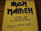 IRON MAIDEN - LIVE AT DONINGTON ITALY - 3 LP - RARO 