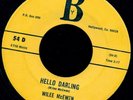 WILEE McEWEN. HELLO DARLING. NORTHERN SOUL. 45rpm
