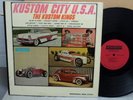 RARE KUSTOM CITY USA KUSTOM KINGS BARRIS HOT ROD LP MON