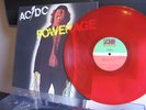 AC/DC LP Powerage Canadian Red vinyl Great Condition