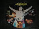 ANTHRAX-MADHOUSE RARE PICTURE DISC METALLICA THRASH