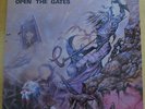 MANILLA ROAD OPEN THE GATES LP + EP RECORDS HEAVY METAL