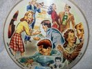 VINTAGE VOGUE PICTURE RECORD -78 RPM COOL ARTWORK 1940s