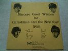 The Beatles 1963 Original  Christmas Fan club Flexi